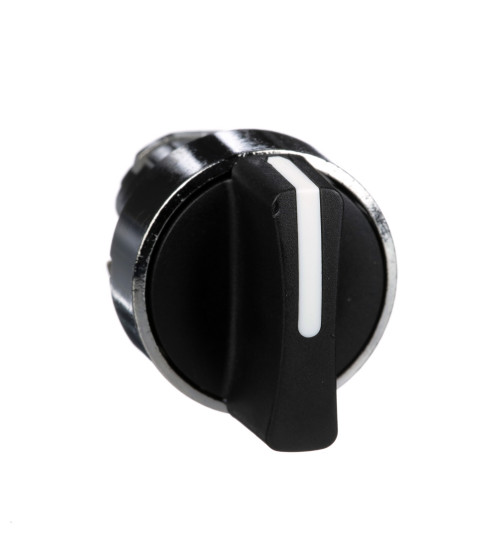 ZB4BD3 - black selector switch head diameter22 3-position stay put - Schneider Electric