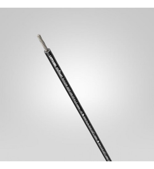 1249700 - Ã–LFLEXÂ® HEAT 180 SiF A 1x0,25 YE Single core; 1X0.25; yellow; U 0 /U: 0,6/1 kV; Silicone; -50Â°C - 180Â°C; UL recognised; Fixed Installation - LAPP