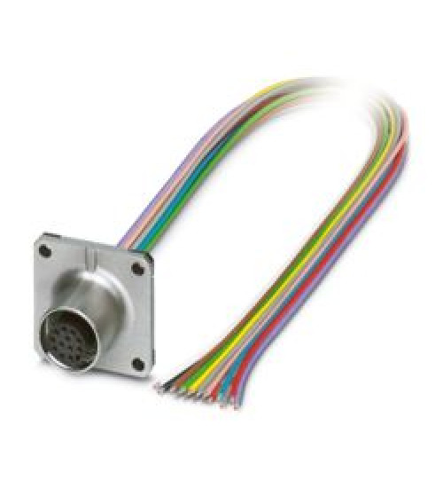 1441710 Phoenix Contact - SACC-SQ-M12FS-12CON-20/0,5 - Device connector front mounting