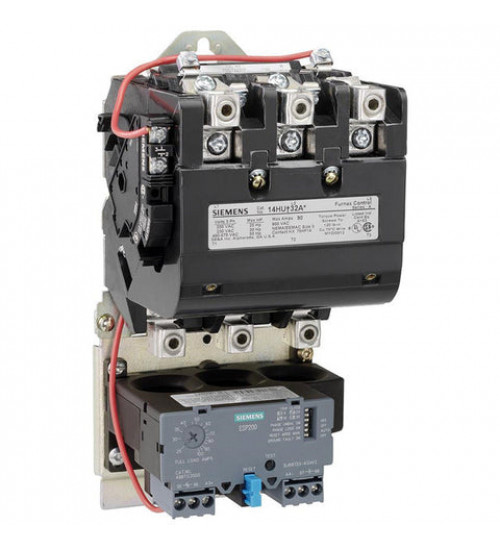 14HUG32AA - Non-reversing motor starter Size 3 Three phase full voltage Solid-state overload relay OLRelay amp range 25-100A 110-120/220-240VAC 60HZ coil Combination type No enclosure - Siemens