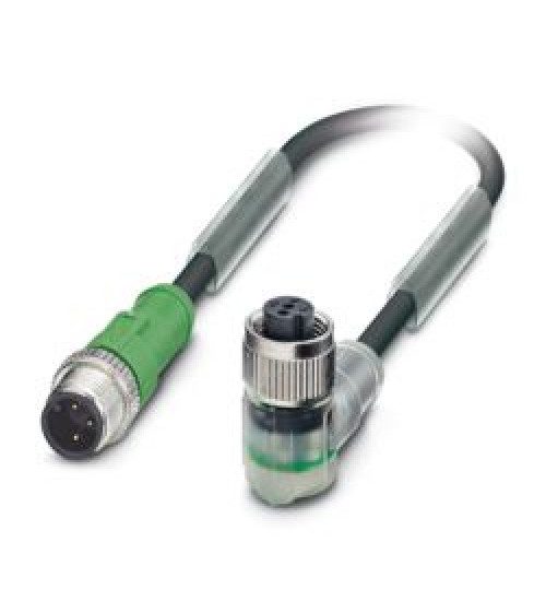 1694583 Phoenix Contact - SAC-3P-M12MS/ 3,0-PUR/M12FR-2L - Sensor/actuator cable