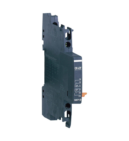 19071 - auxiliary contact - 2 OC - 6 A - 220..240 V - for NG125 AC Schneider Electric