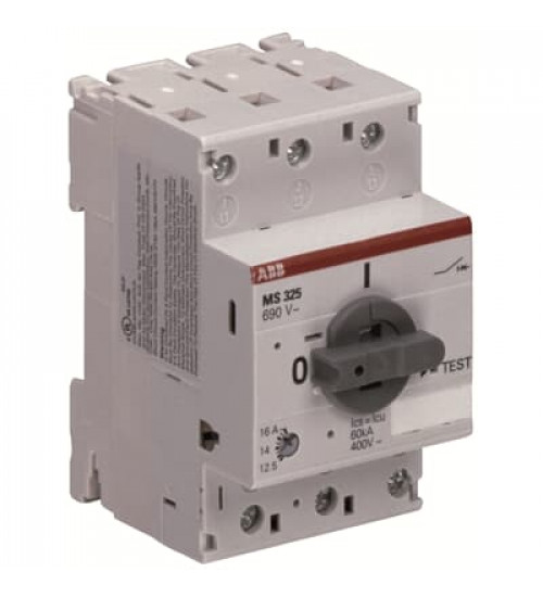 1SAM150000R1005 ABB MS325-1 Manual Motor Starter 0.63 ... 1.0 A