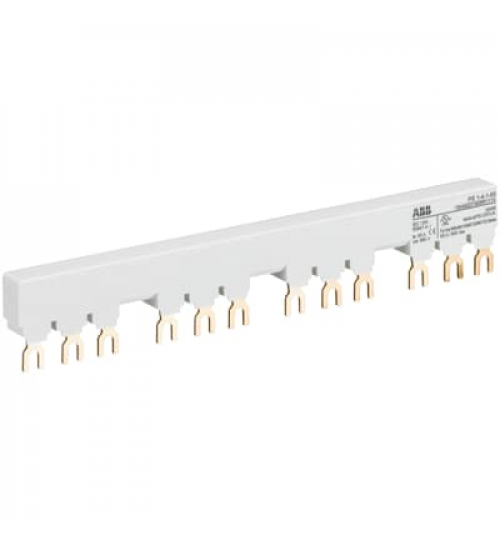 1SAM201906R1114 ABB PS1-4-1-65 3-phase busbar for 4 MS116 / MS132 with 1 HK/SK, Ie=65A