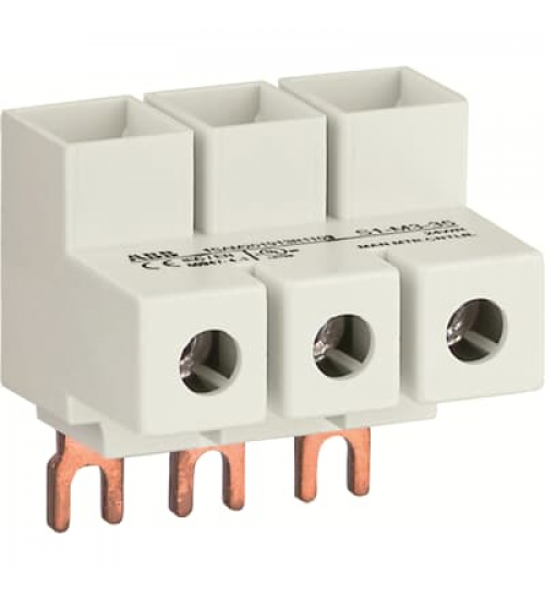1SAM201913R1103 ABB S1-M3-35 3-phase power infeed block Flat, for MS116 / MS132, 35mm2, Type E