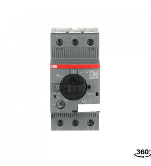 1SAM340000R1006 ABB MS132-1.6T Circuit Breaker for Primary Transformer Protection 1.0 ... 1.6 A