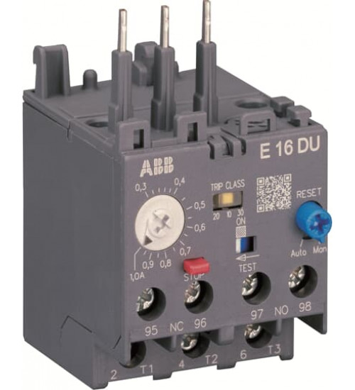 1SAX111001R1104 ABB E16DU-6.3 Electronic Overload Relay 2.0 ... 6.3 A