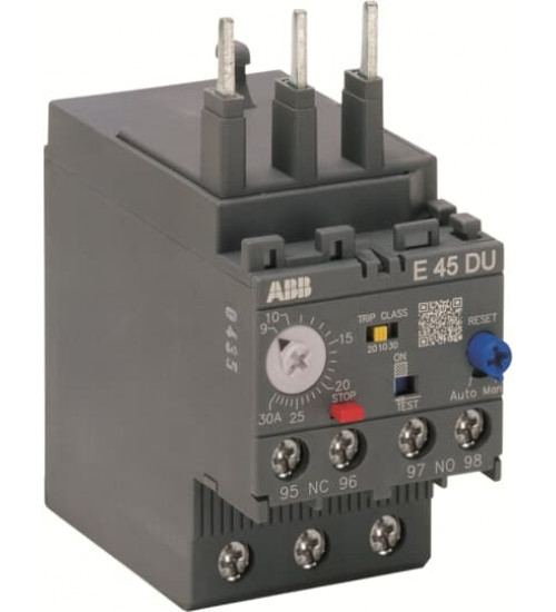 1SAX211001R1101 ABB E45DU-30 Electronic Overload Relay 9.0 ... 30 A