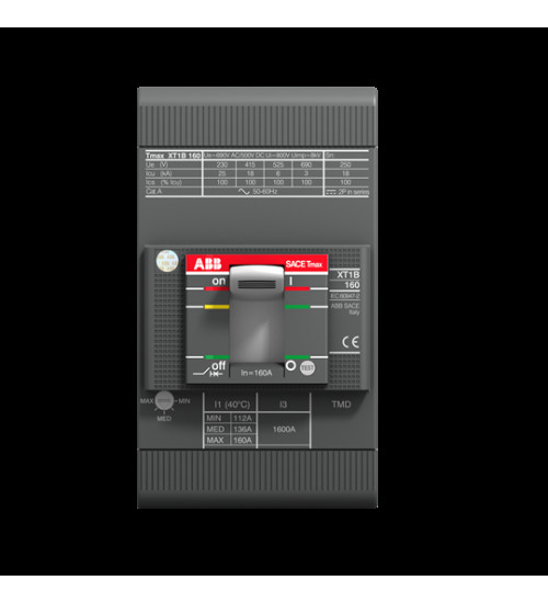 1SDA067398R1 ABB XT1C 160 TMD 125-1250 3p F F