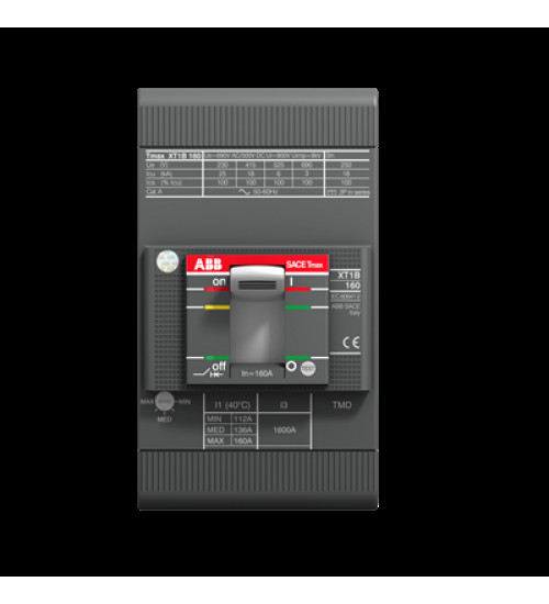 1SDA067431R1 ABB XT1S 160 TMD 50-500 3p F F