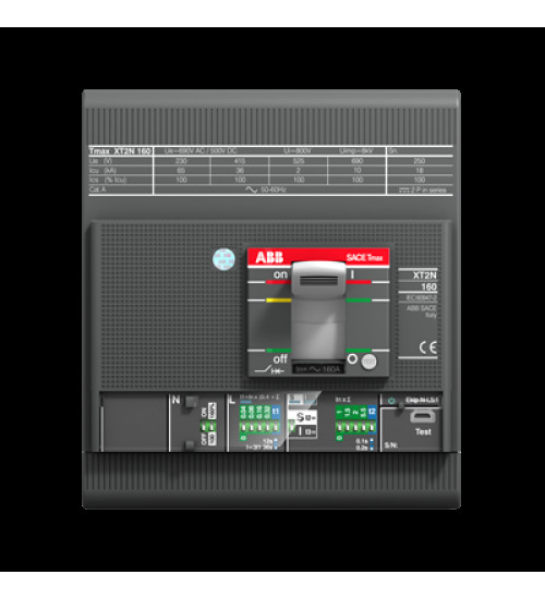 1SDA067834R1 ABB XT2S 160 Ekip Dip LS/I In=25A 4p F F