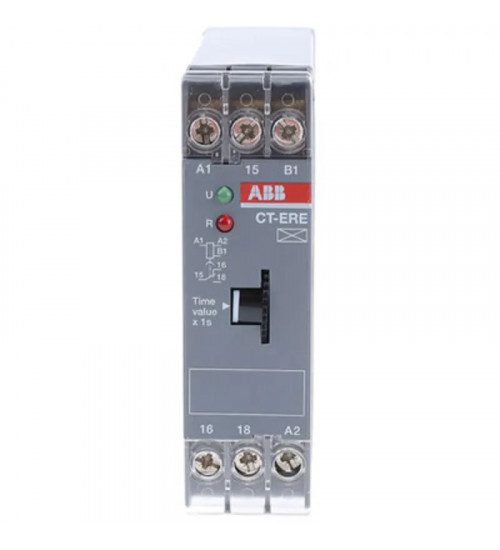 1SVR550107R2100 ABB CT-ERE Time relay, ON-delay 1c/o, 3-300s, 24VAC/DC 220-240VAC