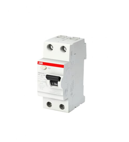 1SYF202015R2630 ABB Residual Current Circuit Breaker  - 2P - Type AC - 100 mA - 63 A