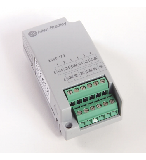 Allen-Bradley 2080-IF2 - Micro800 2 Point Analog Input Plug-In Allen-Bradley 2080-IF2 - Micro800 2 Point Analog Input Plug-In