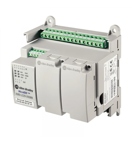 Allen-Bradley 2080-LC20-20QWB - Micro820 20 I/O ENet/IP Controller Allen-Bradley 2080-LC20-20QWB - Micro820 20 I/O ENet/IP Controller