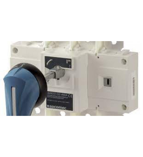 26K24124A - 4P 1250A CD Load Break Switches with External Handle  Extension Shaft 200mm KIT Type 2 for Open Execution - Socomec