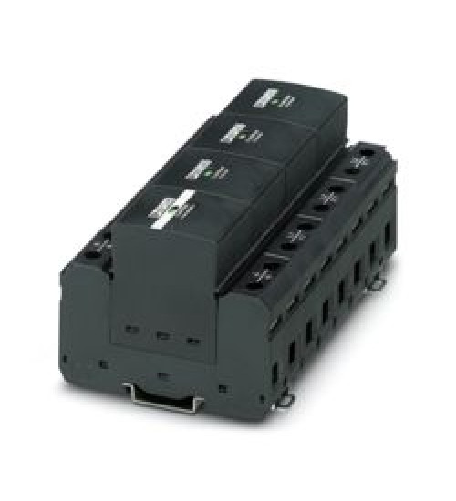 2906389 Phoenix Contact - FLT-BK 350/3+1-FM - Type 1+2 combined lightning current and surge arrester 2906389 Phoenix Contact - FLT-BK 350/3+1-FM - Type 1+2 combined lightning current and surge arrester