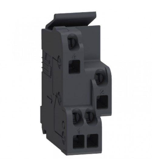 29450 - Standard auxiliary contact, circuit breaker status OF/SD/SDE/SDV, 1 changeover contact type, screwless spring terminals - Schneider Electric