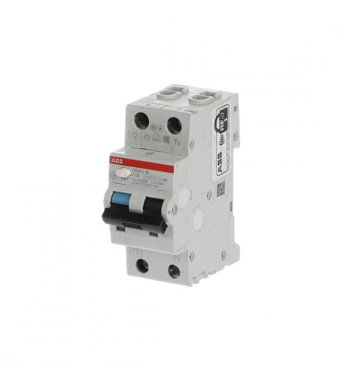 2CSR275080R1164 ABB Residual Current Circuit Breaker with Overcurrent Protection  - 1P+N - Type AC - 30 mA - 16 A - C
