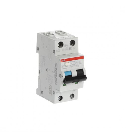 2CSR275480R2254 ABB Residual Current Circuit Breaker with Overcurrent Protection  - 1P+N - Type A - 100 mA - 25 A - C