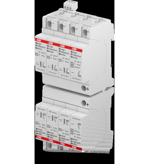 2CTB803973R1500 ABB OVR T2 3N 40-440 P TS QS Surge Protective Device