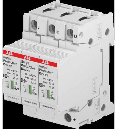 2CTB815708R4100 ABB OVR T2 80-440s P QS Surge Protective Device