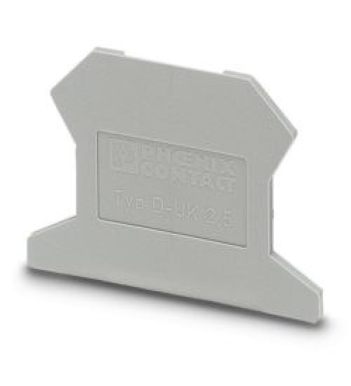 3001022 Phoenix Contact - D-UK  2,5 - End cover 3001022 Phoenix Contact - D-UK  2,5 - End cover