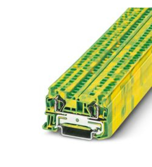 3031380 Phoenix Contact - ST 4-PE - Spring-cage protective conductor terminal block