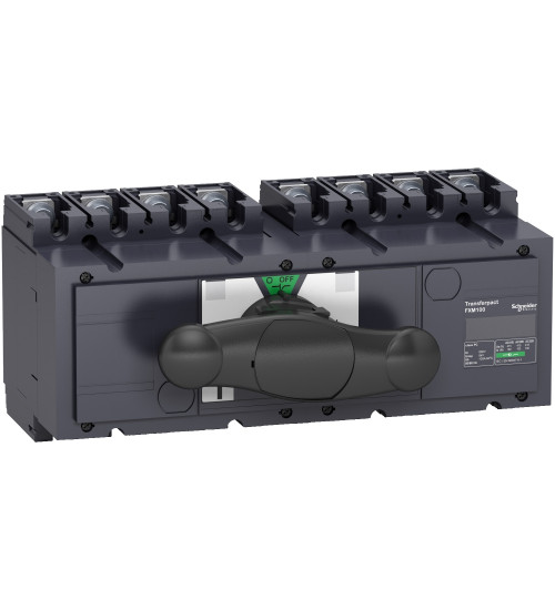 Schneider Electric 31141 - complete manual source changeover assembly, FXM100, Compact INS250-100 switch disconnectors, 100 A, 4 poles