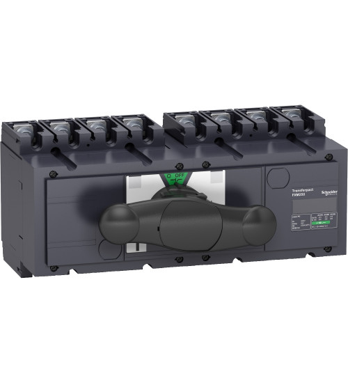 Schneider Electric 31147 - complete manual source changeover assembly, FXM250, Compact INS250 switch disconnectors, 250 A, 4 poles