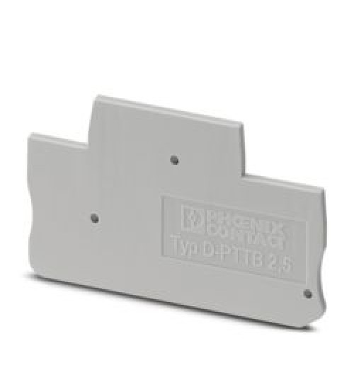 3211634 Phoenix Contact - D-PTTB 2,5 - End cover 3211634 Phoenix Contact - D-PTTB 2,5 - End cover