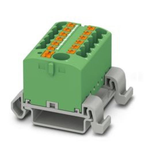 3273228 Phoenix Contact - PTFIX 6/12X2,5-NS35A GN - Distribution block