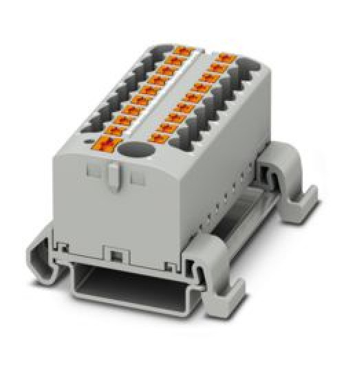 3273242 Phoenix Contact - PTFIX 6/18X2,5-NS35A GY - Distribution block
