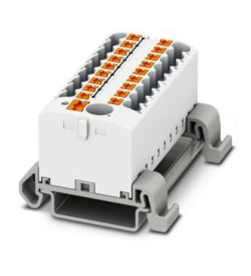 3273254 Phoenix Contact - PTFIX 6/18X2,5-NS35A WH - Distribution block