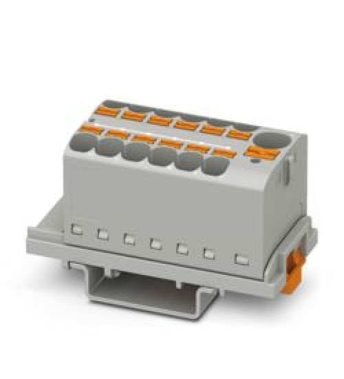 3273614 Phoenix Contact - PTFIX 10/12X4-NS35 GY - Distribution block