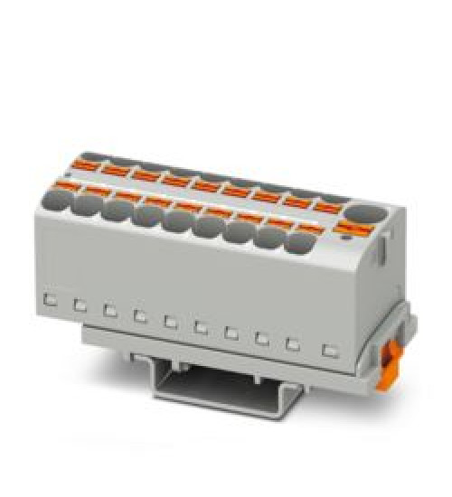 3273636 Phoenix Contact - PTFIX 10/18X4-NS35 GY - Distribution block