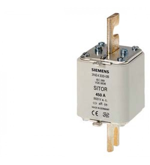 3NE43276 - SITOR fuse link, with female thread on both sides, In 250 A, AC 800 V, DC 440 V, front indicator - siemens