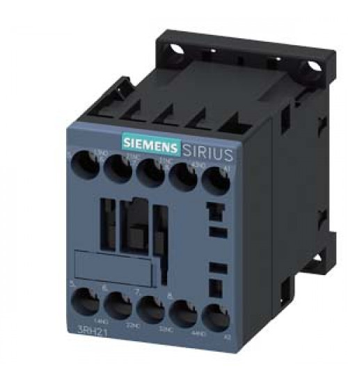 3RH2122-1AF008K - Contactor relay, 2 NO + 2 NC, 110 V AC, 50 / 60 Hz, Size S00, screw terminal - siemens