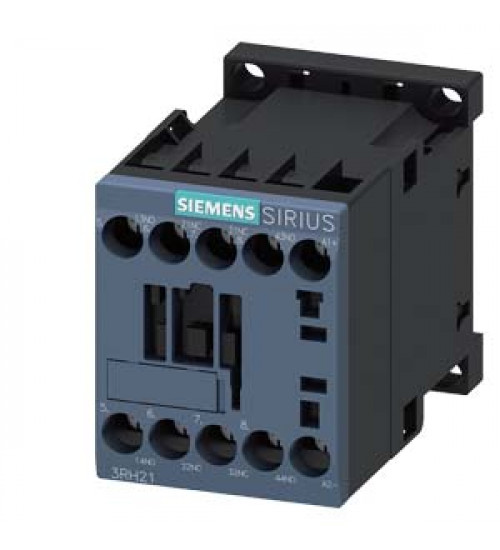 Siemens 3RH2122-1BF40 - contactor relay, 2 NO + 2 NC, 110 V DC, screw terminal, frame size S00