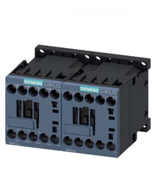 3RH2440-1BM40 - Contactor relay, latched, 4 NO, 220 V DC, Size S00, screw terminal. - siemens