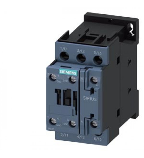 Siemens 3RT2023-1AL20 power contactor 9 A , 1 NO + 1 NC 230 V AC 3-pole screw terminal Siemens 3RT2023-1AL20 power contactor 9 A , 1 NO + 1 NC 230 V AC 3-pole screw terminal