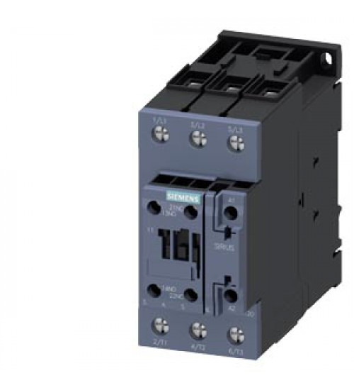 Siemens 3RT2025-1AL20 power contactor 17 A , 1 NO + 1 NC 230 V AC 3-pole screw terminals Siemens 3RT2025-1AL20 power contactor 17 A , 1 NO + 1 NC 230 V AC 3-pole screw terminals