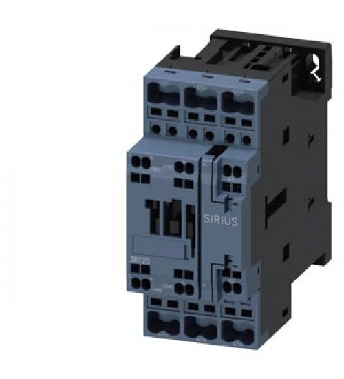 3RT2025-2AC20 - power contactor, AC-3e/AC-3, 17 A, 7.5 kW / 400 V, 3-pole, 24 V AC, 50/60 Hz, auxiliary contacts: 1 NO + 1 NC, spring-loaded terminal, size: S 3RT2025-2AC20 - power contactor, AC-3e/AC-3, 17 A, 7.5 kW / 400 V, 3-pole, 24 V AC, 50/60 Hz, auxiliary contacts: 1 NO + 1 NC, spring-loaded terminal, size: S