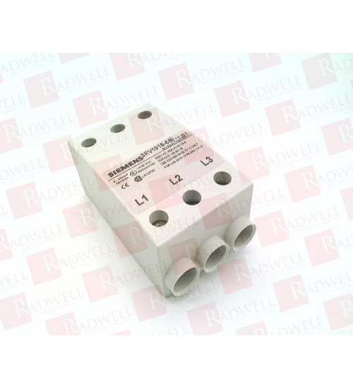 3RV1915-5B - 3-phase supply terminal for 3-phase busbar Size S0 and S00 connection from below !!! Phased-out product !!! Successor is SIRIUS 3RV2 Preferred successor type is >>3RV2915-5B<<. - siemens