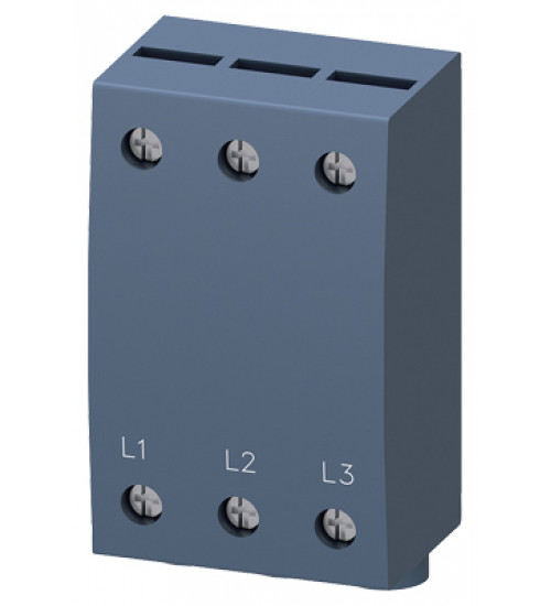 3RV2915-5B - 3-phase supply terminal for 3-phase busbar Size S0 and S00 connection from below. - siemens