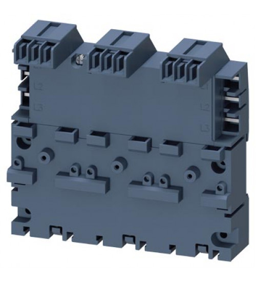 3RV2917-4B - 3-phase busbar including extension connector for 3 circuit breakers Size S00 and S0. - siemens