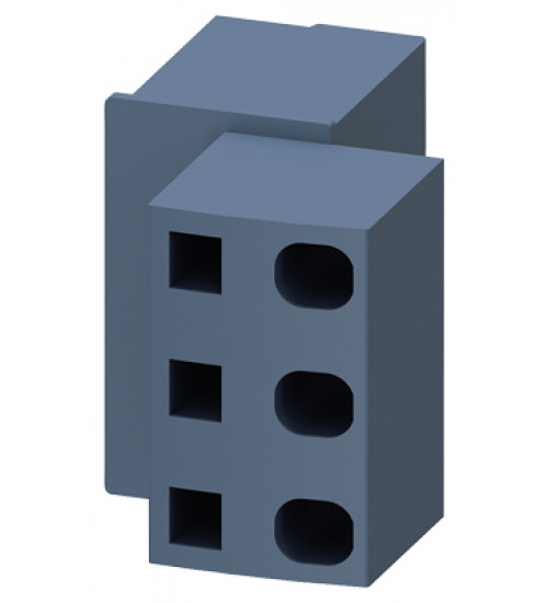3RV2917-5D - Terminal block 6 mm2 for current outfeed and also for connection of 3-phase busbars. - siemens