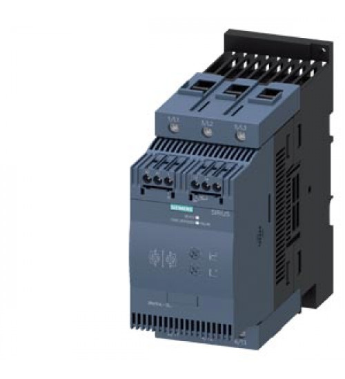 3RW3047-1BB04 - SIRIUS soft starter S3 106 A, 55 kW/400 V, 40C 200-480 V AC, 24 V AC/DC Screw terminals - siemens