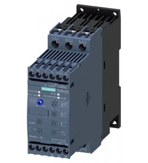 3RW4027-1BB04 - SIRIUS soft starter S0 32 A, 15 kW/400 V, 40C 200-480 V AC, 24 V AC/DC Screw terminals - siemens