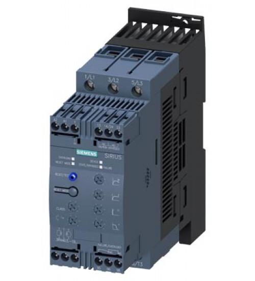 3RW4037-1BB04 - SIRIUS soft starter S2 63 A, 30 kW/400 V, 40C 200-480 V AC, 24 V AC/DC Screw terminals - siemens